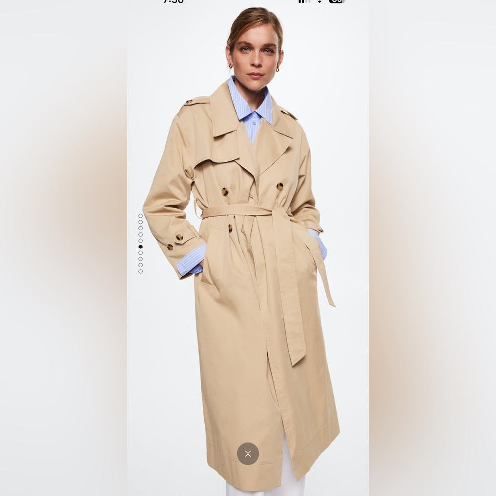 Mango Trench Coat
